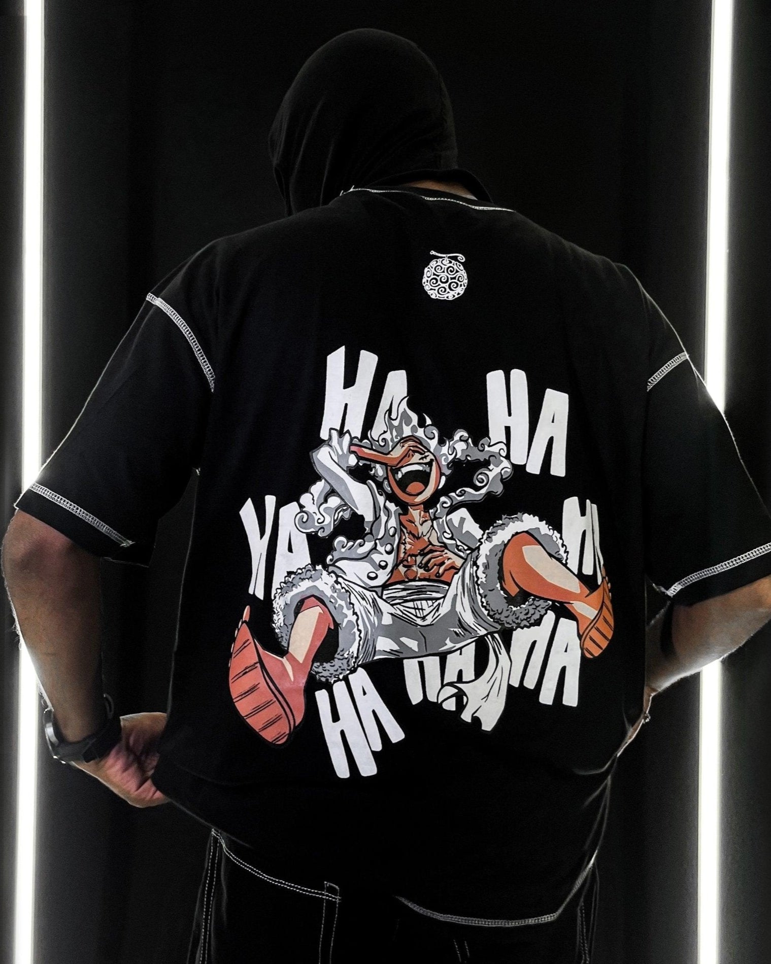 rofj collection TEE ONE PIECE 「GEAR's」M Luffy Black Edition / Gear 5 / Oversized – Zams Oficial