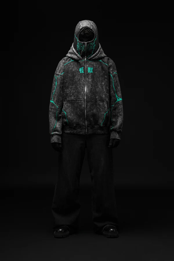 Kaiju / Casaco com Balaclava