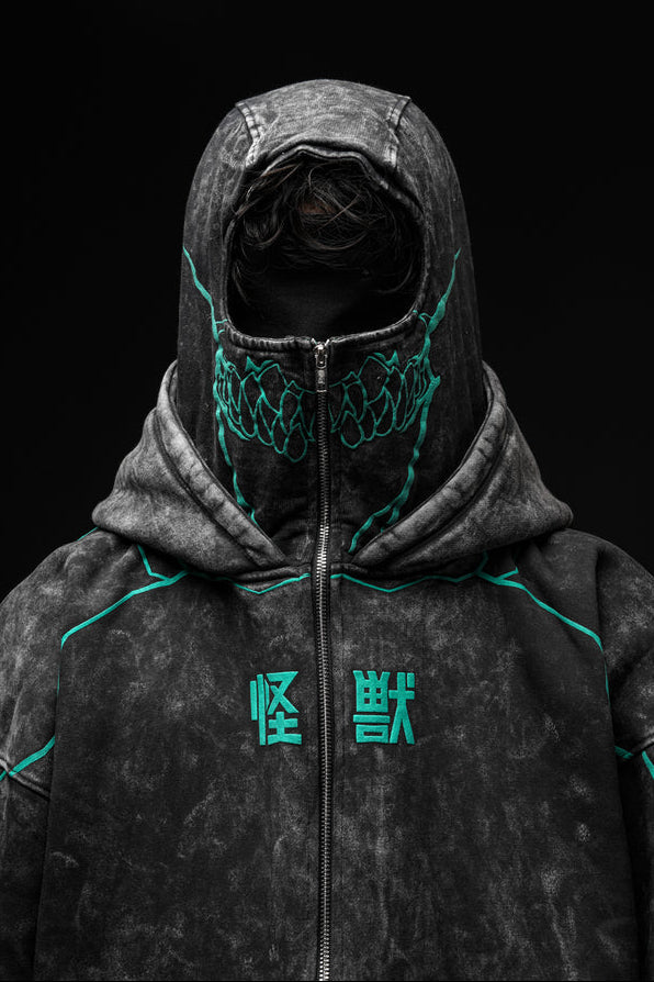 Kaiju / Casaco com Balaclava