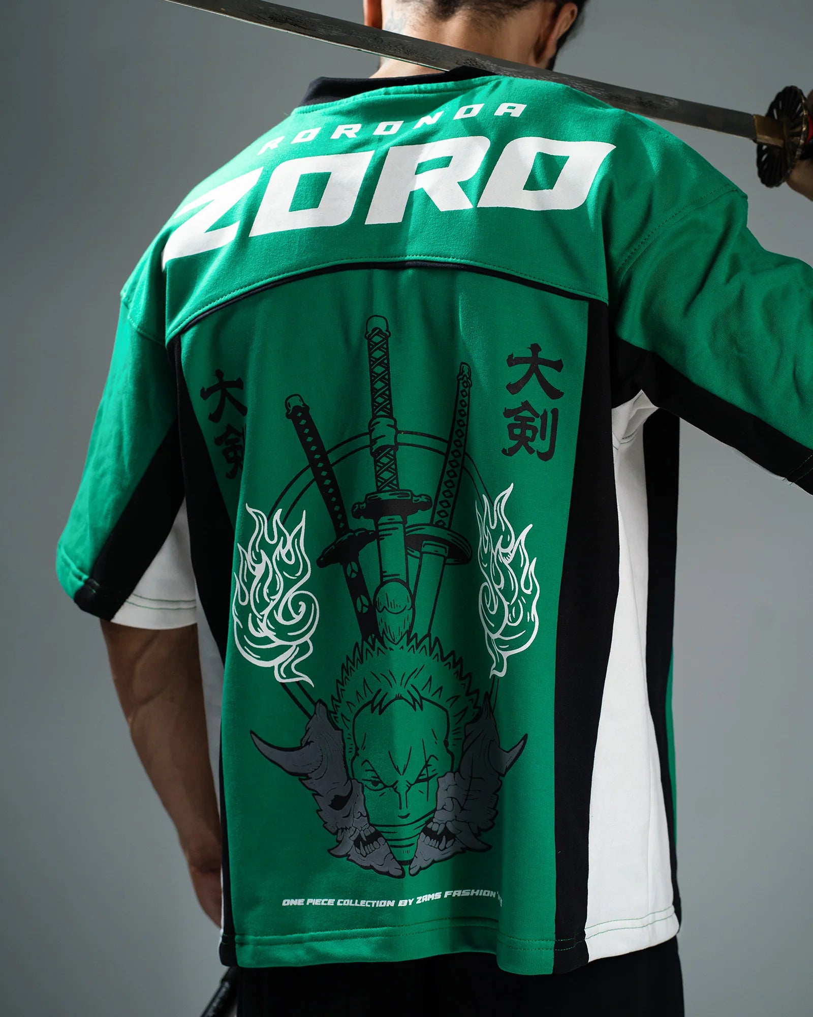 Zoro / 3 Espadas / Oversized