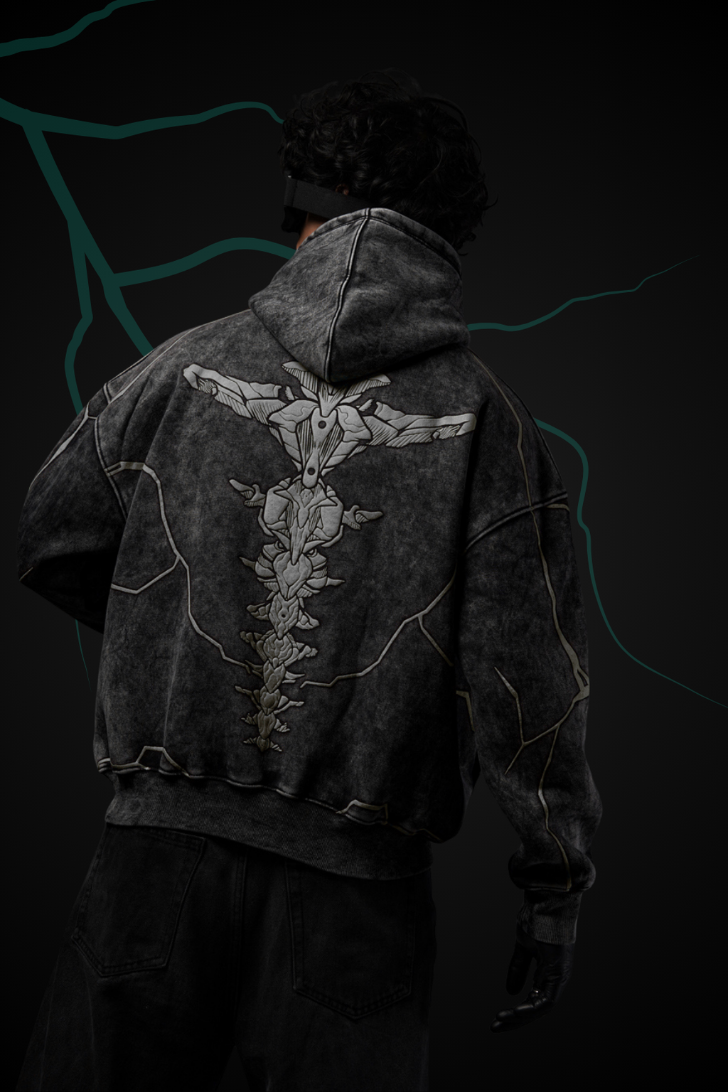 Kaiju / Casaco com Balaclava