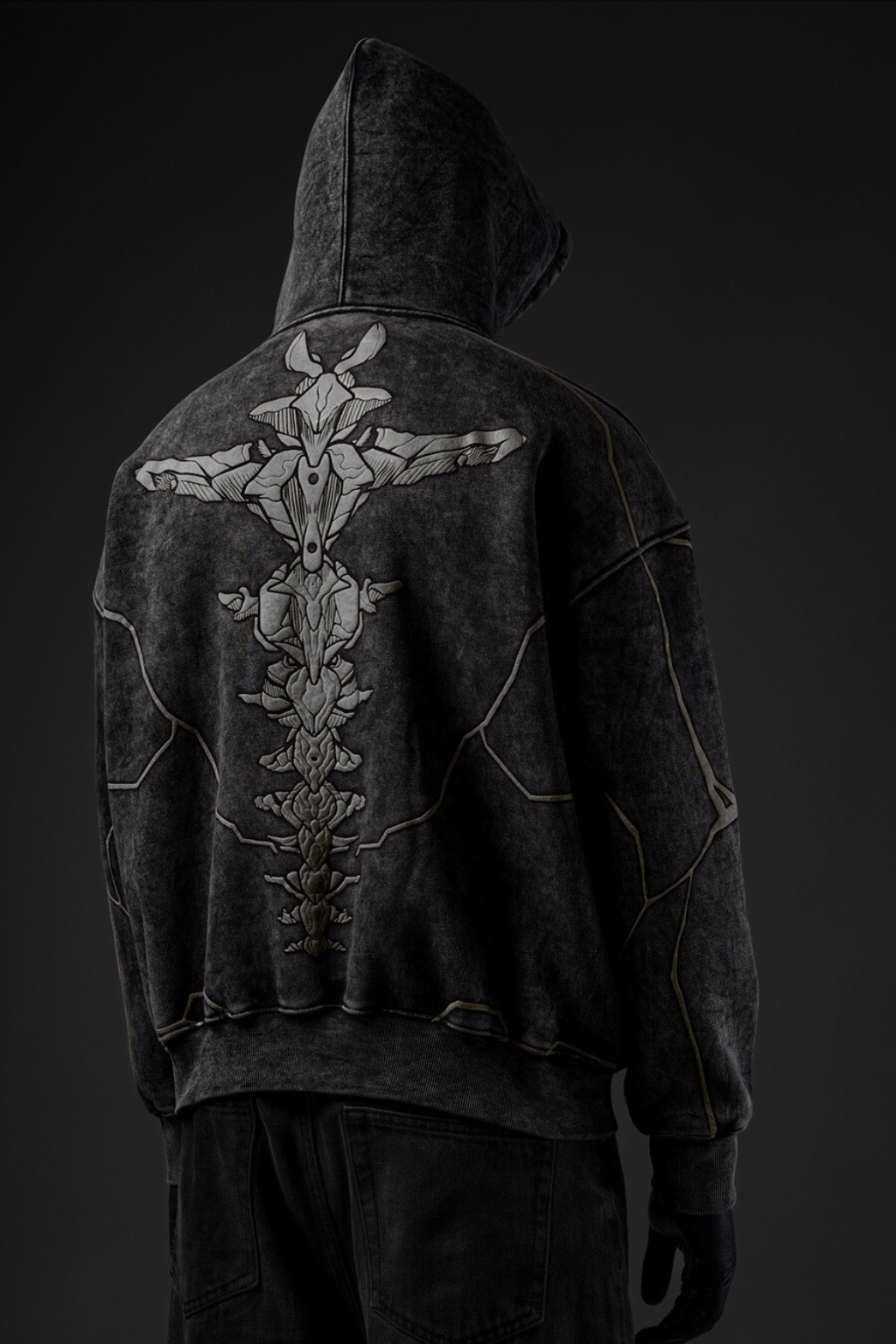 Kaiju / Casaco com Balaclava