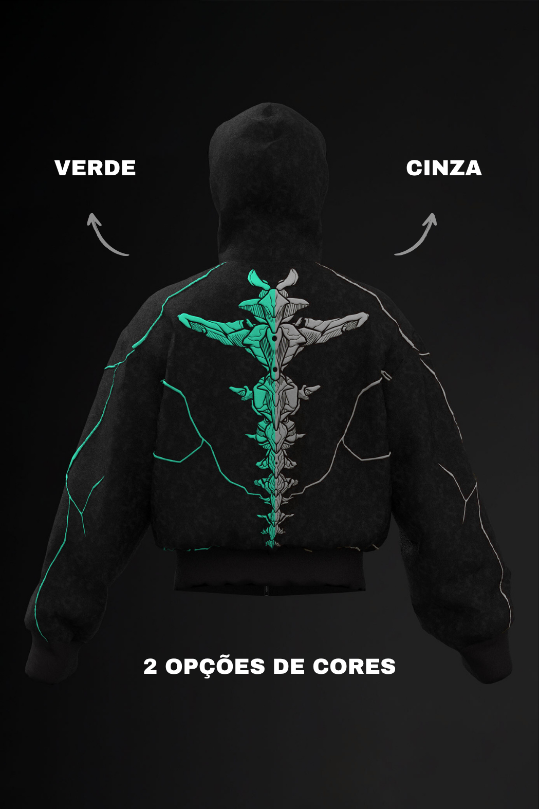 Kaiju / Casaco com Balaclava